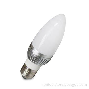 factory price 3w led candle light bulb